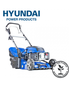 Hyundai 17"/43cm 139cc Electric-Start Self-Propelled Petrol Roller Lawnmower  HYM430SPER